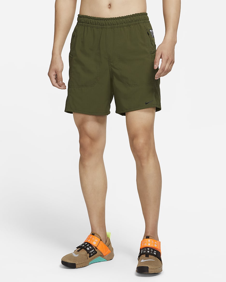 Nike Dri-FIT ADV A.P.S. Men's Fitness Shorts - Rough Green/Black