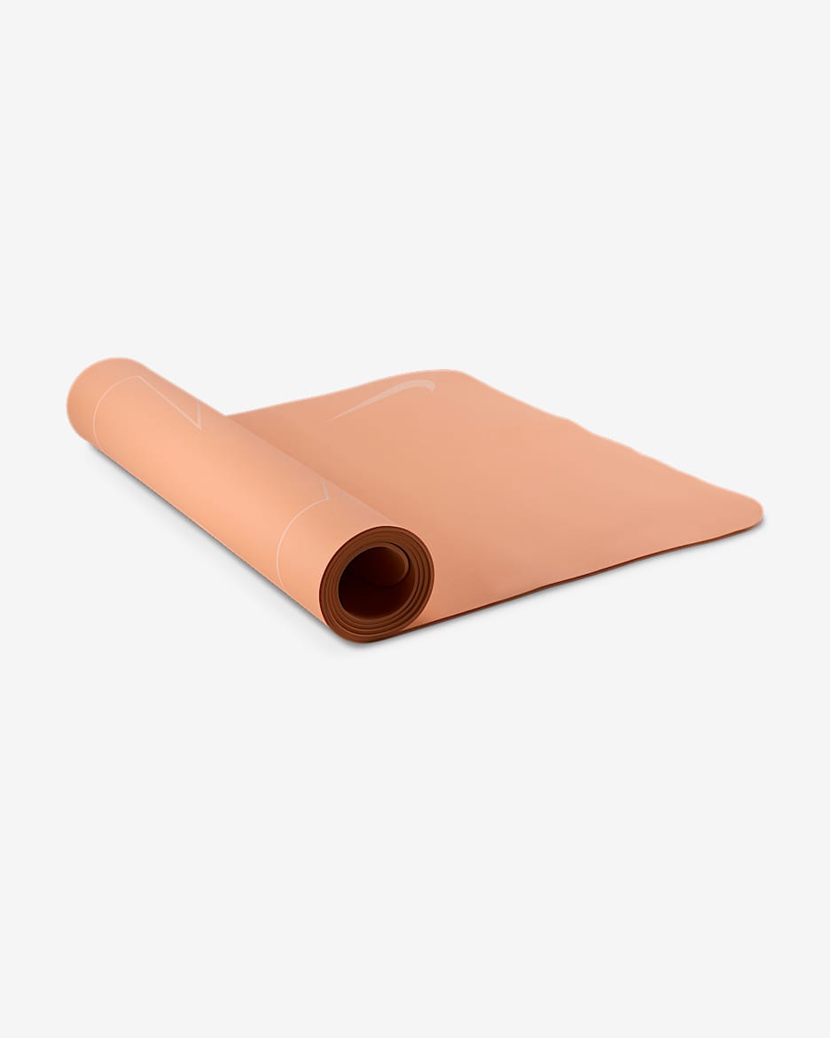 Tapis de yoga réversible Nike (4 mm) - Apricot Agate/Washed Coral