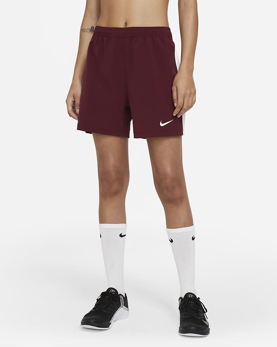 Shorts de fútbol Flag para mujer Nike Vapor - Castaña oscuro team/Blanco team/Blanco team
