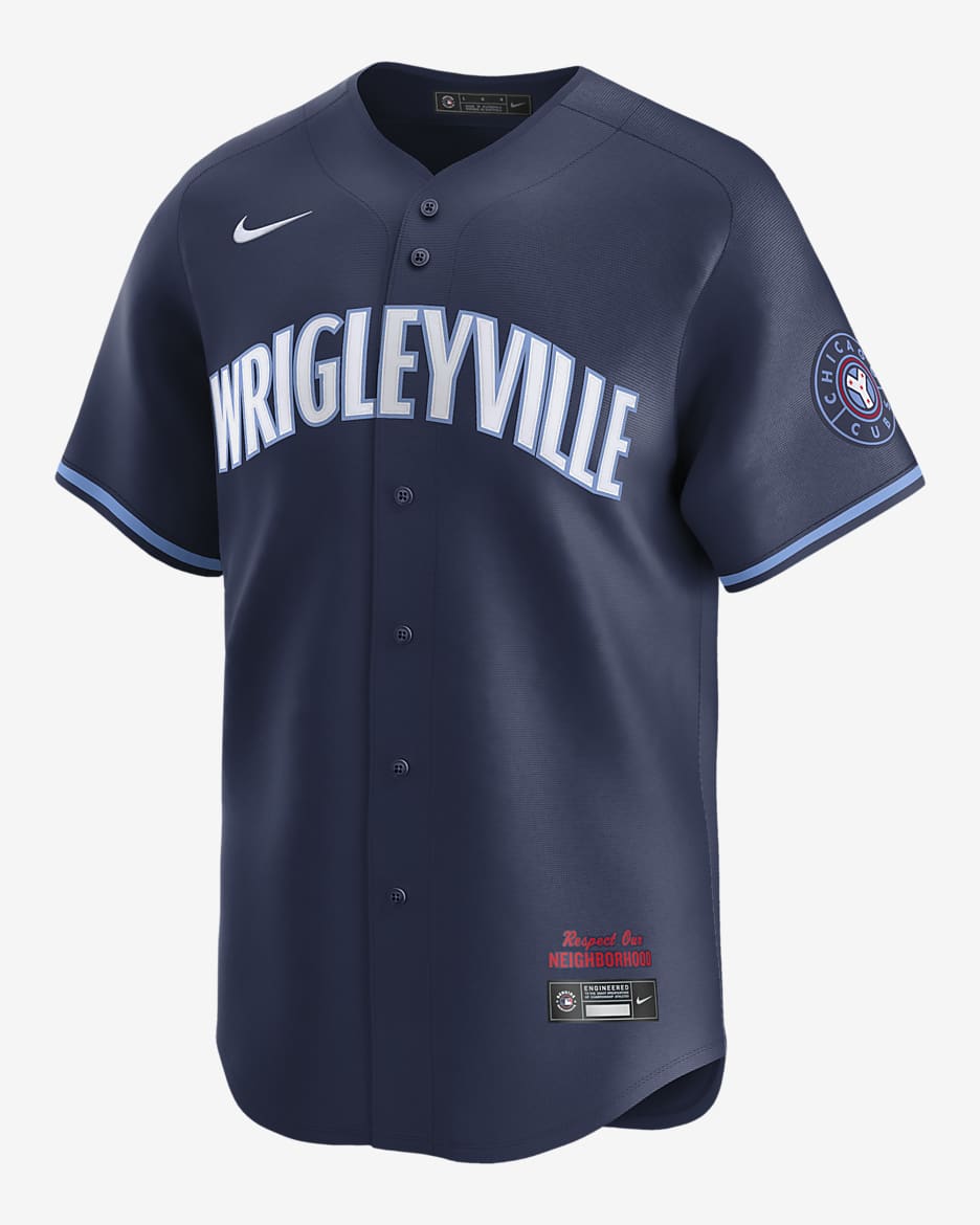 Chicago Cubs City Connect Men's Nike Dri-FIT ADV MLB Limited Jersey - Navy