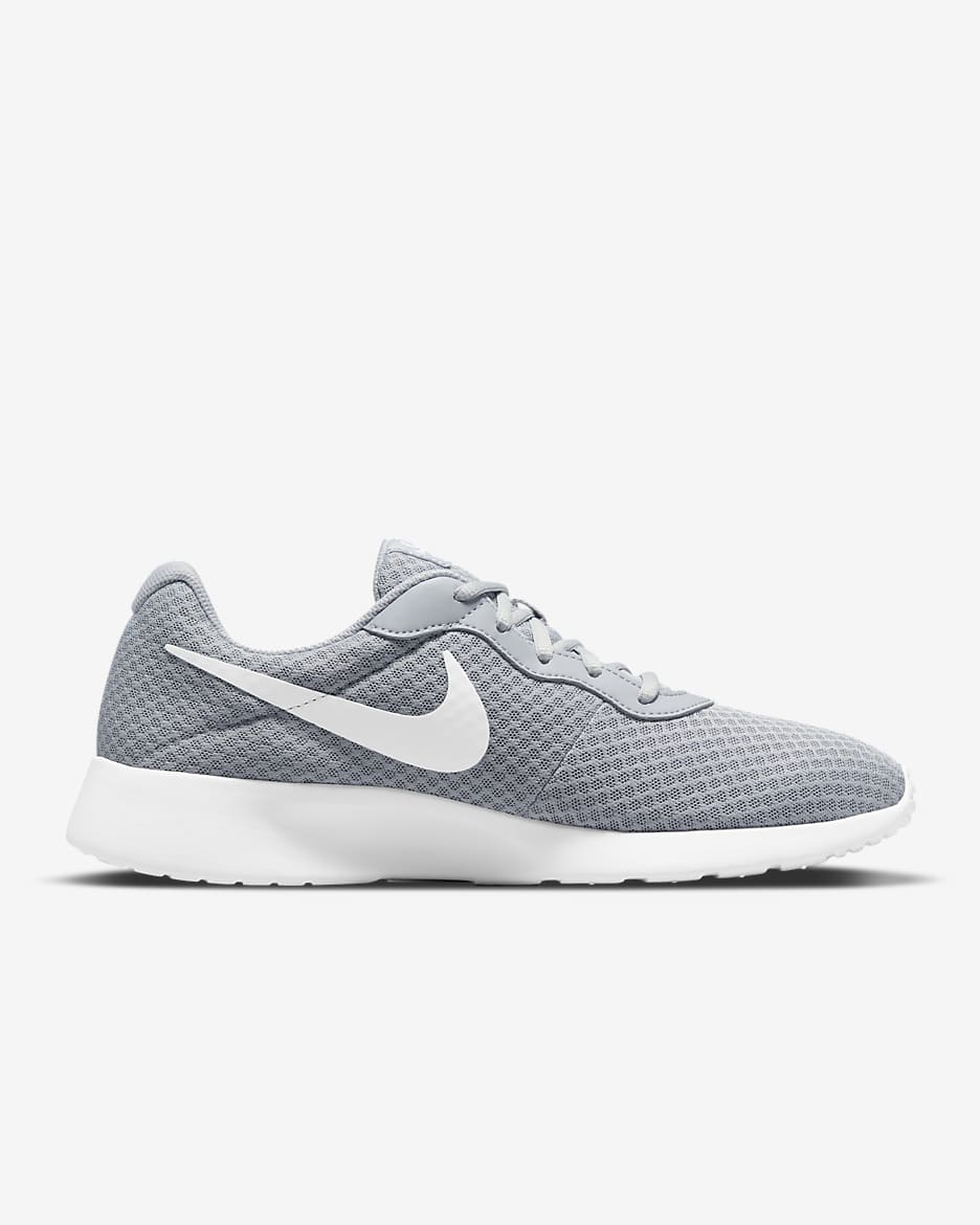 Nike Tanjun Zapatillas - Hombre - Wolf Grey/Barely Volt/Negro/Blanco