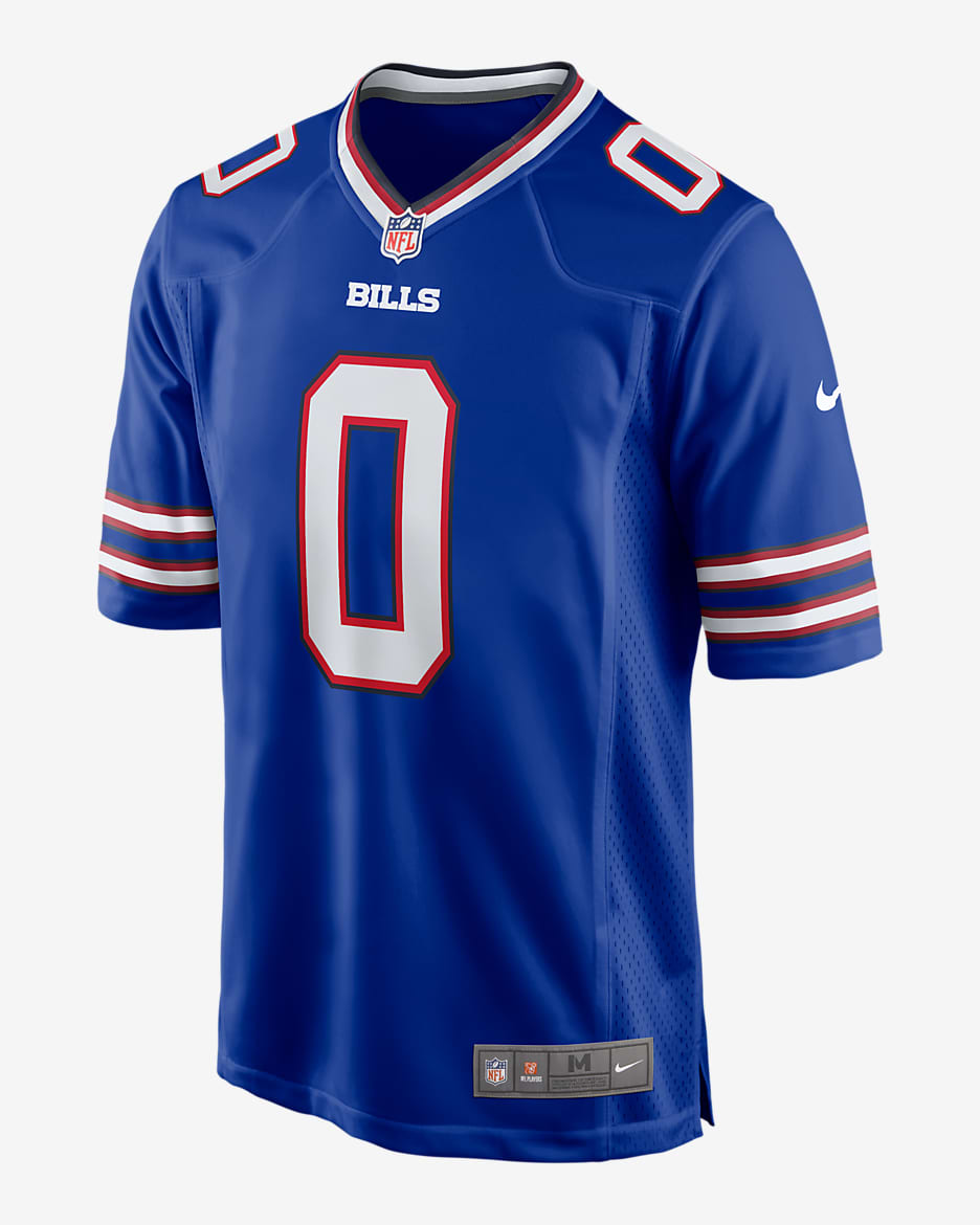 Jersey Nike de la NFL Game para hombre Keon Coleman Buffalo Bills - Royal