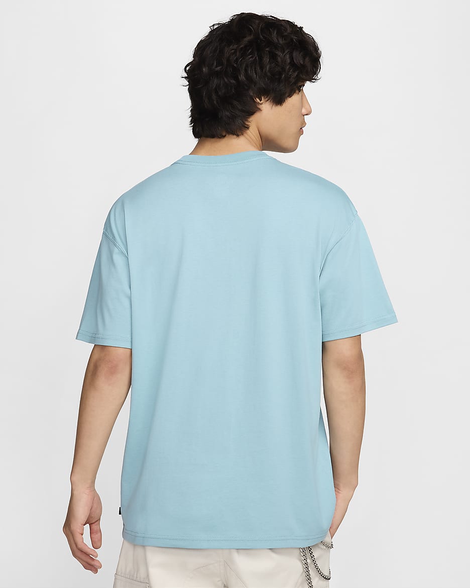 Nike SB Logo Skate T-Shirt - Denim Turquoise