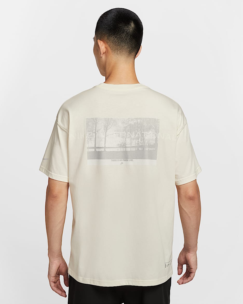 Nike Men's Running T-Shirt - Soft Pearl