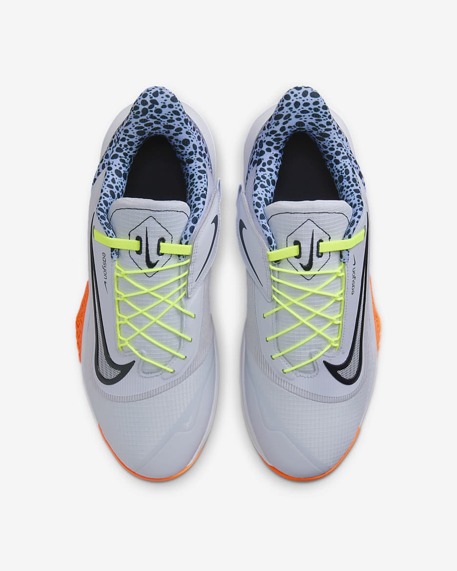 รองเท้าบาสเก็ตบอลผู้ชาย Nike Precision 7 EasyOn Electric - Football Grey/หลายสี/หลายสี/หลายสี