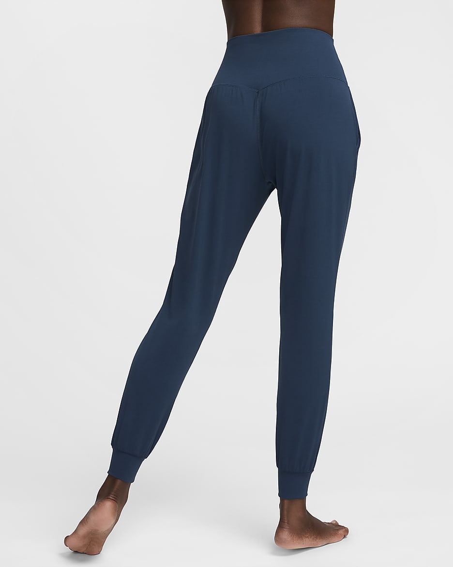 Nike Zenvy Women's Dri-FIT High-Waisted Joggers - Armoury Navy/Black