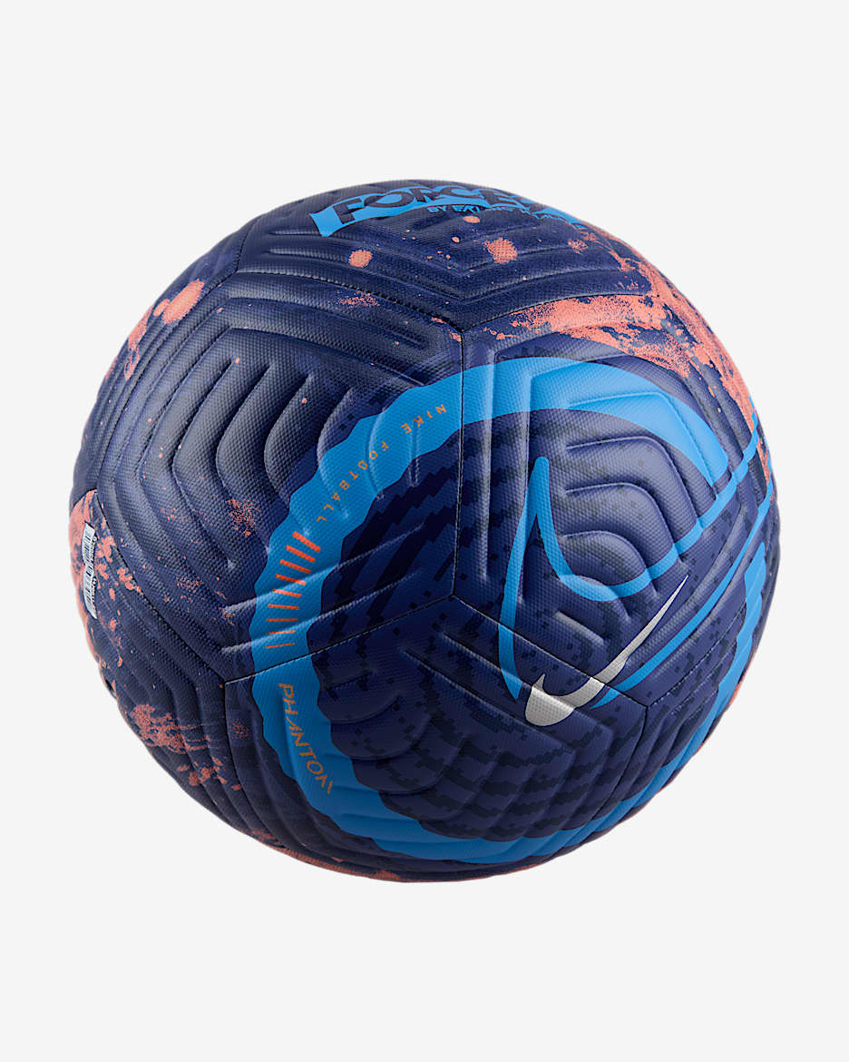 Balón de fútbol Nike Erling Haaland Academy - Azul vacío/Naranja pulso/Azul universitario