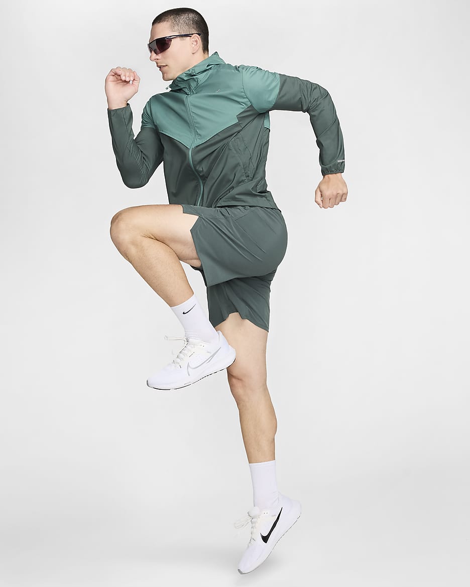 Nike Windrunner Chaqueta de running Repel - Hombre - Bicoastal/Vintage Green