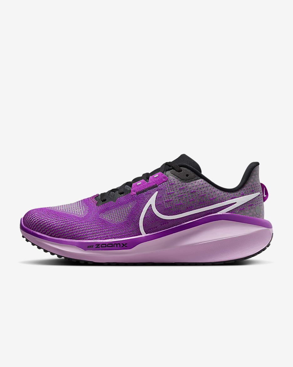 Tenis de correr en pavimento para hombre Nike Vomero 17 - Hipervioleta/Negro/Uva vivo/Blanco