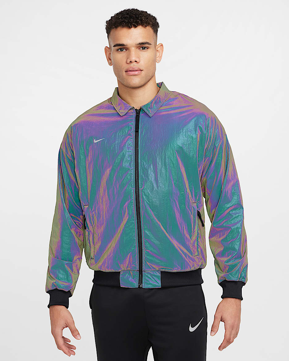 Chamarra de fútbol Therma-FIT para hombre Nike Culture of Football - Negro/Negro/Blanco