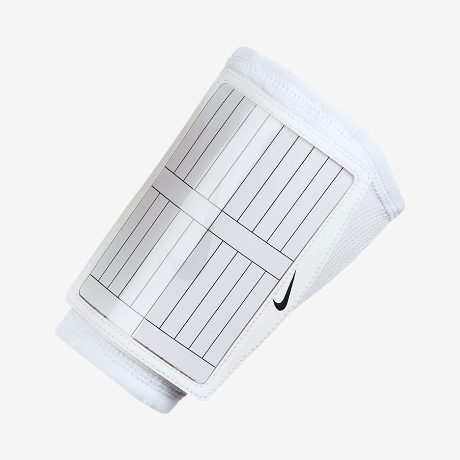 Muñequera con funda para programa de entrenamiento de fútbol Nike Pro Combat Dri-FIT - Blanco