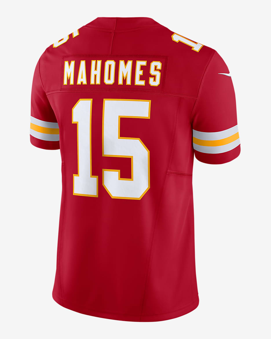 Jersey de fútbol americano Nike Dri-FIT de la NFL Limited para hombre Patrick Mahomes Kansas City Chiefs - Rojo