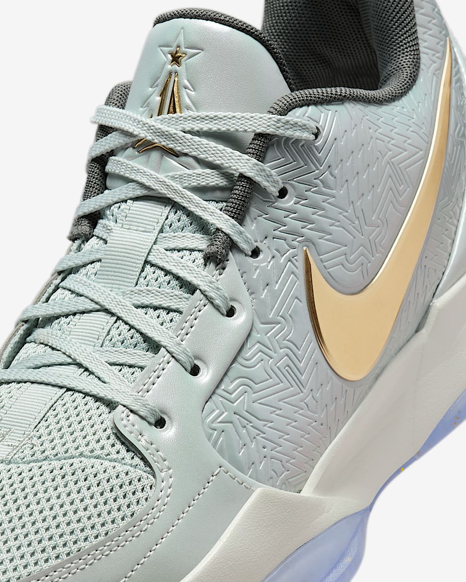 Ja 2 'Tree Top' Basketball Shoes - Light Silver/Iron Grey/Metallic Gold