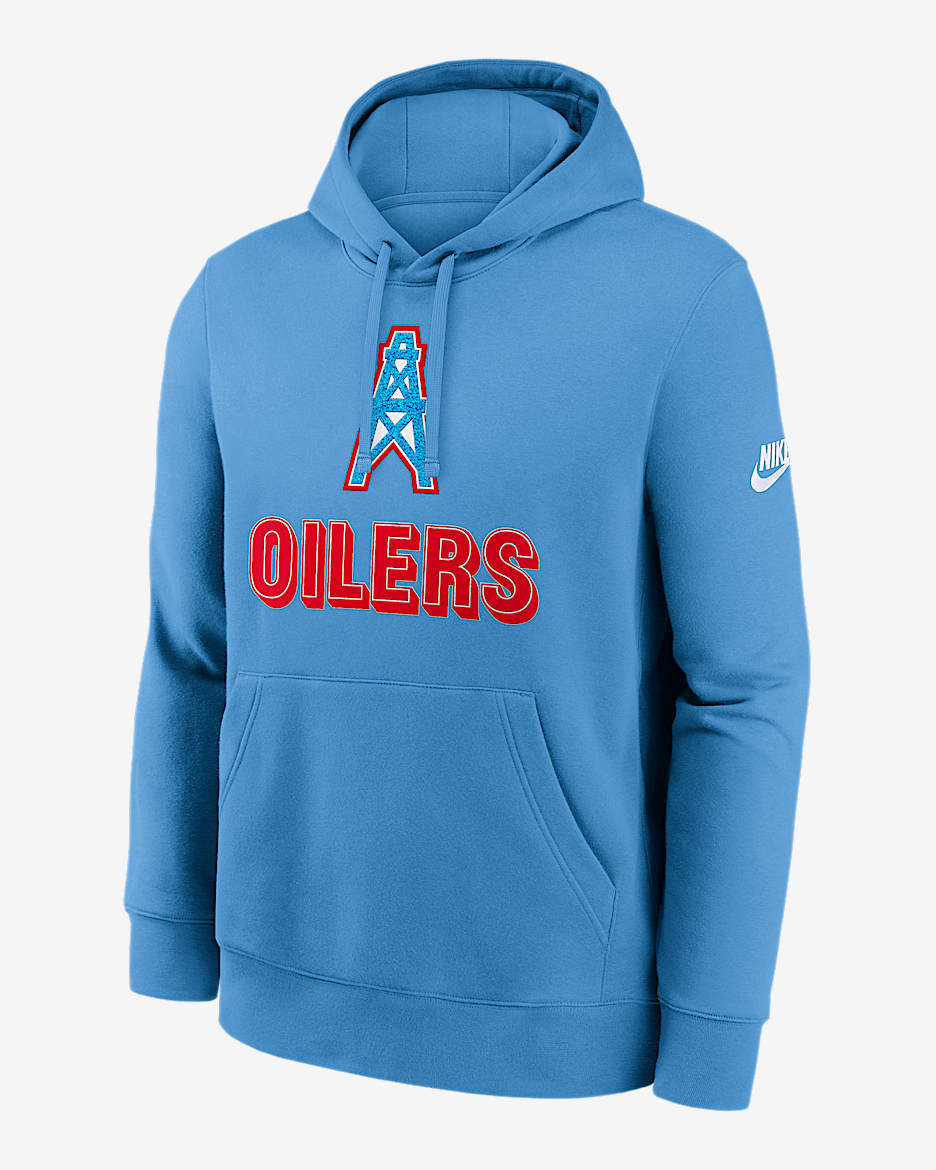 Tennessee Titans Best Season Rewind Club Men's Nike NFL Pullover Hoodie - Light Blue