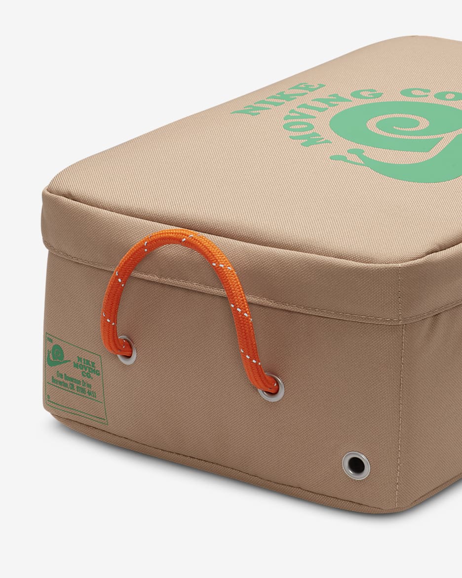 Nike Shoe Box Bag (12L) - Hemp/Safety Orange/Stadium Green