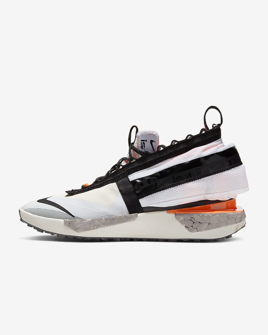 Nike ISPA Drifter Gator Shoes - White/White/Hyper Crimson/Black