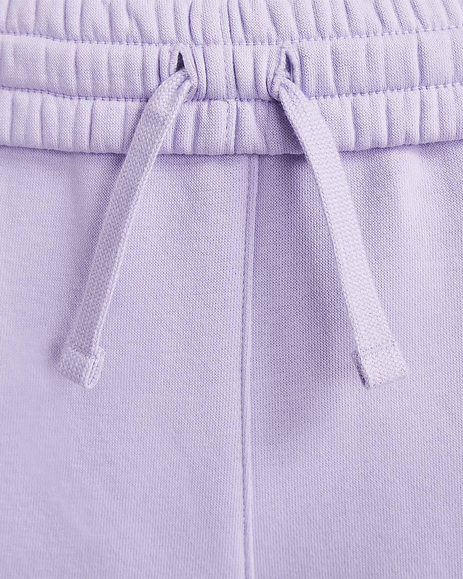 Nike Sportswear Club Fleece Pantalón holgado - Niño/a - Hydrangeas/Hydrangeas/Blanco