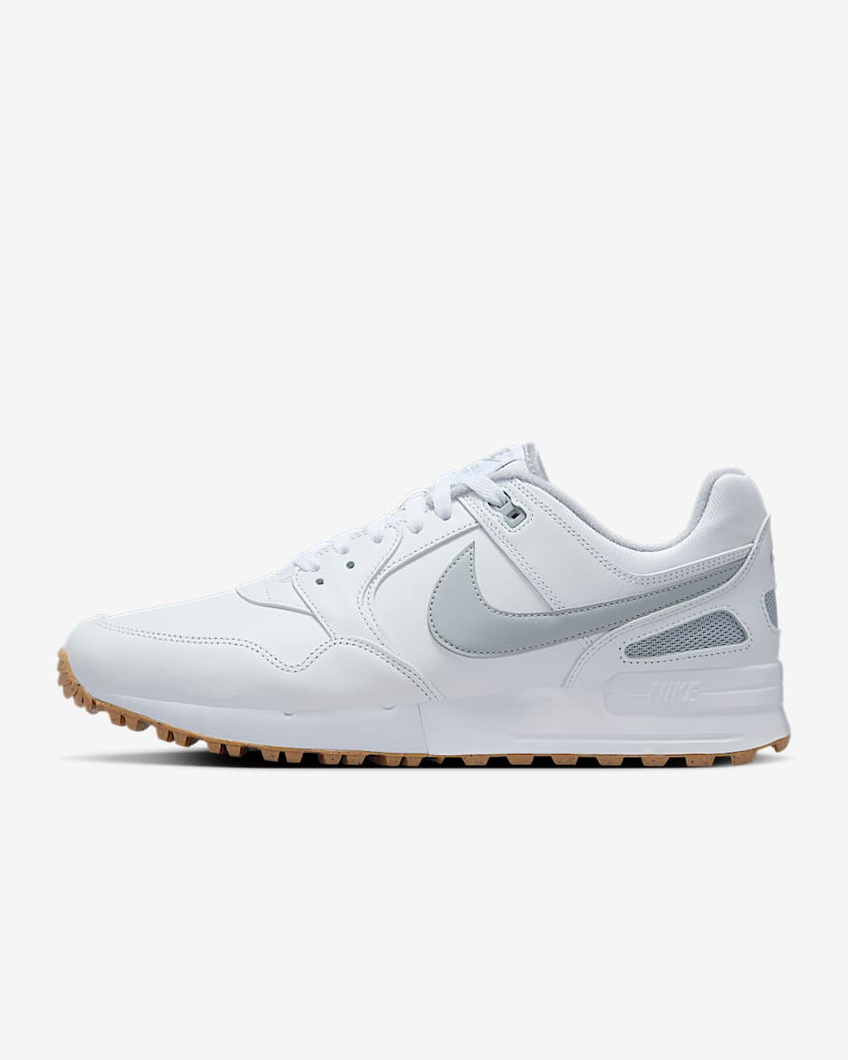 Tenis de golf Nike Air Pegasus '89 G - Blanco/Marrón medio goma/Platino puro