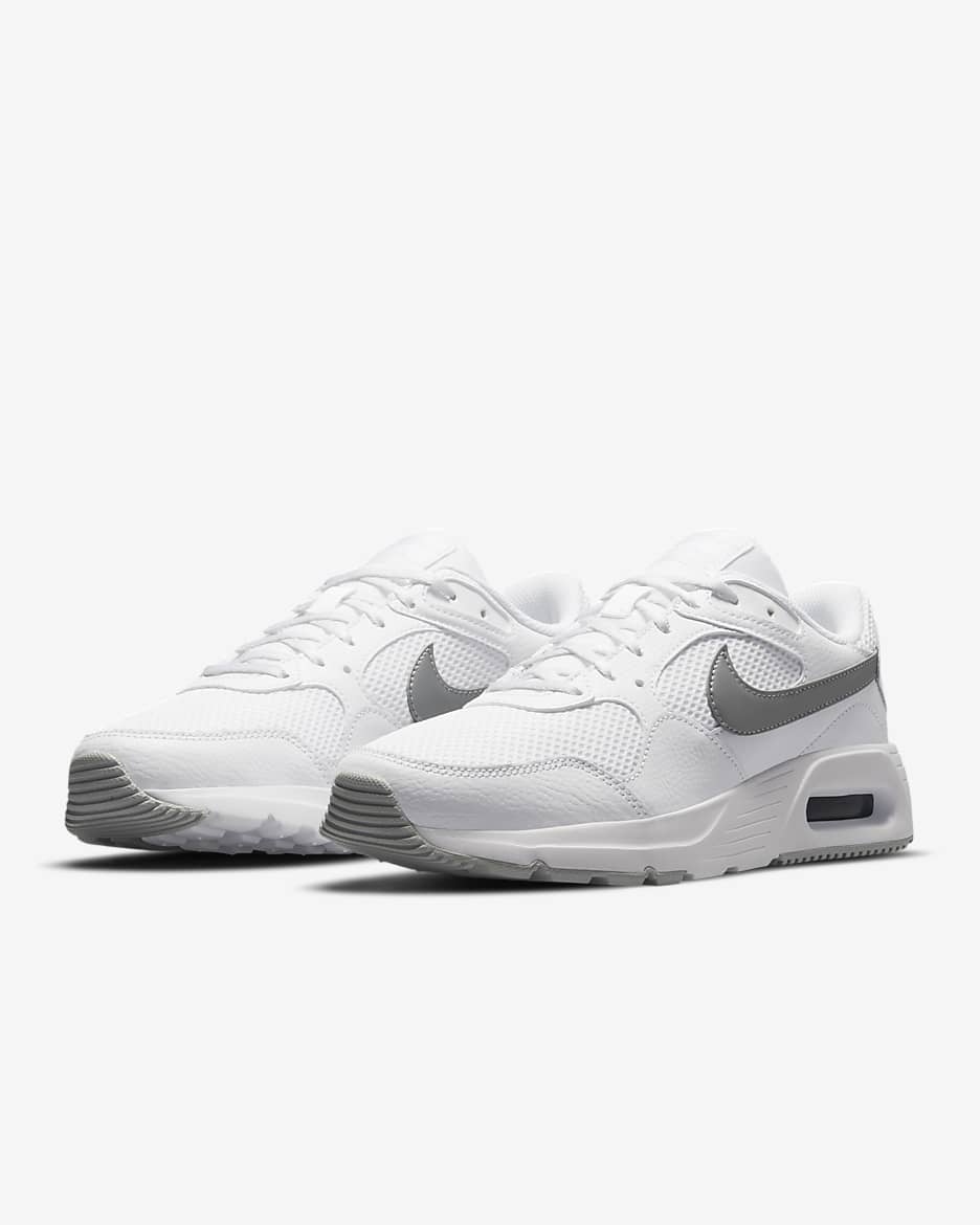 Nike Air Max SC Women's Shoes - White/Pure Platinum/Metallic Platinum