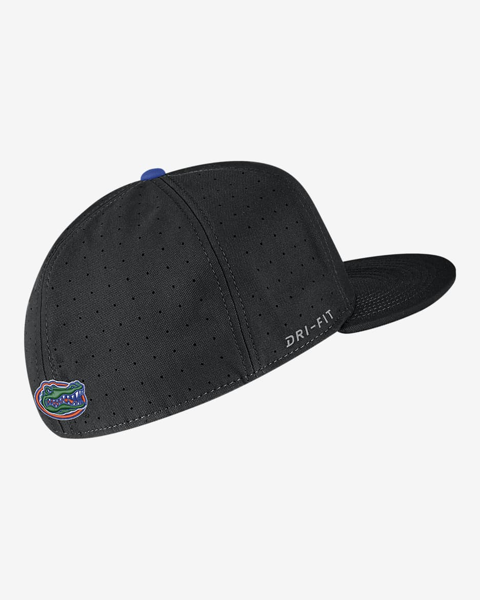 Gorro de béisbol ajustado Nike College Florida - Negro