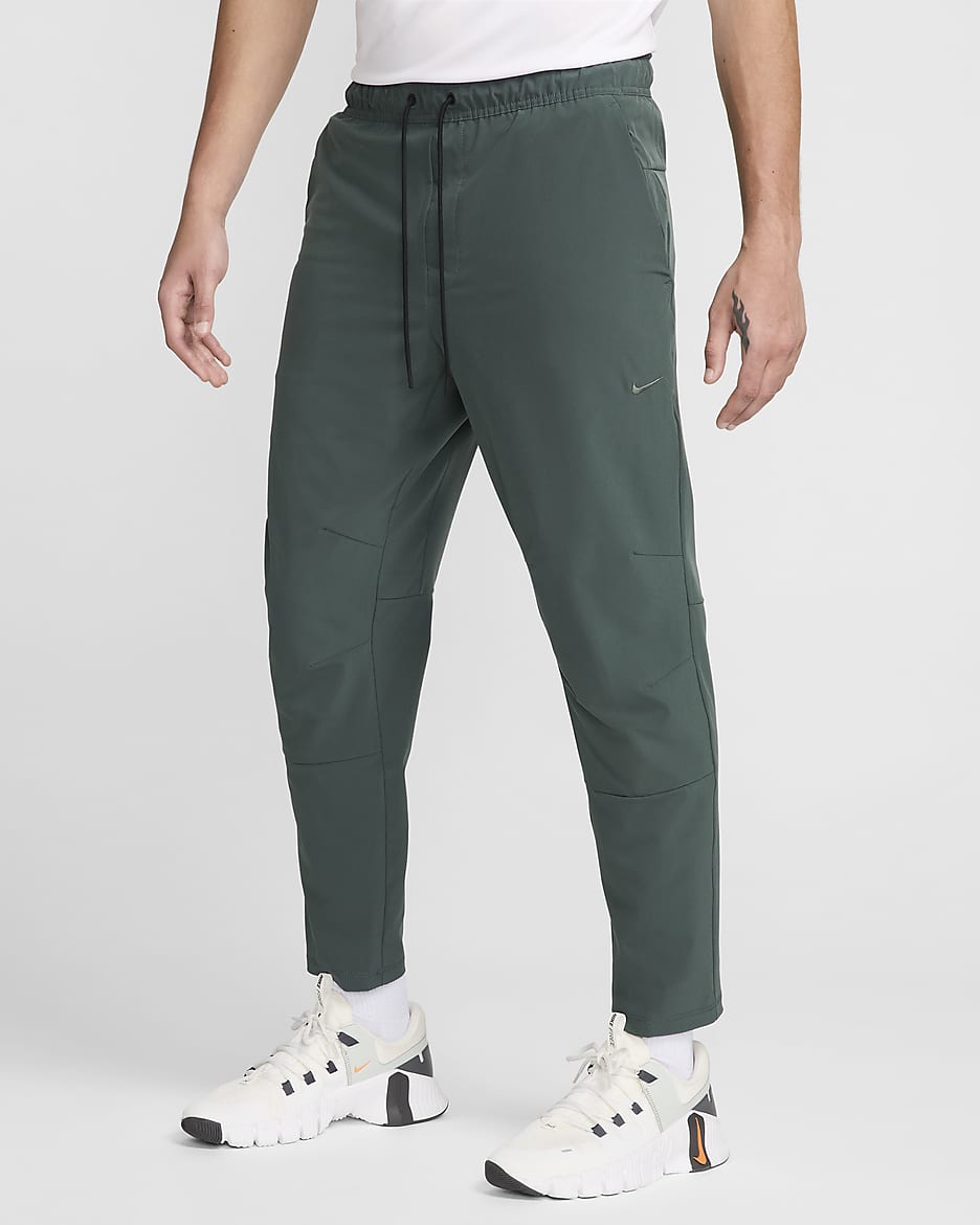 Nike Unlimited Men's Dri-FIT Tapered Leg Versatile Pants - Vintage Green/Black/Vintage Green