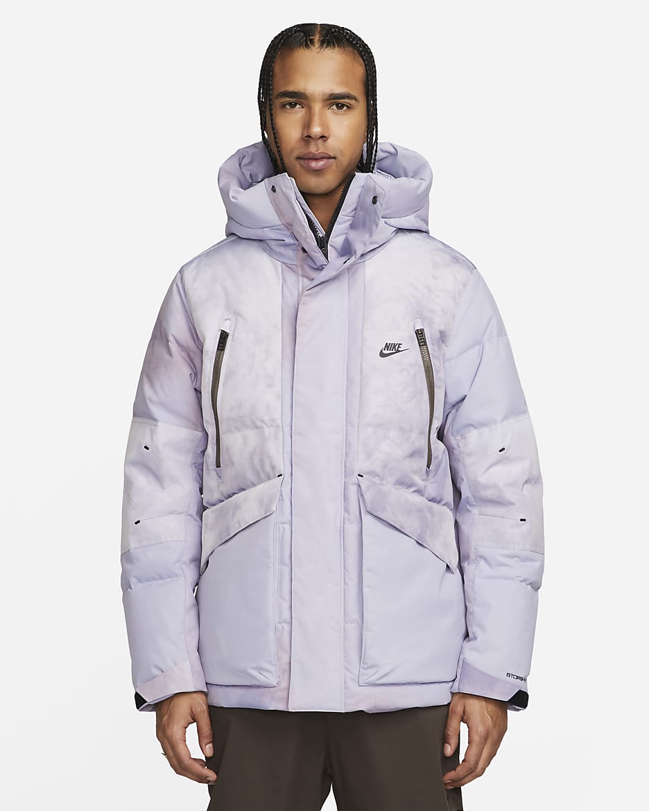 Nike Sportswear Storm-FIT City Series Men's Hooded Jacket - Provence Purple/Black