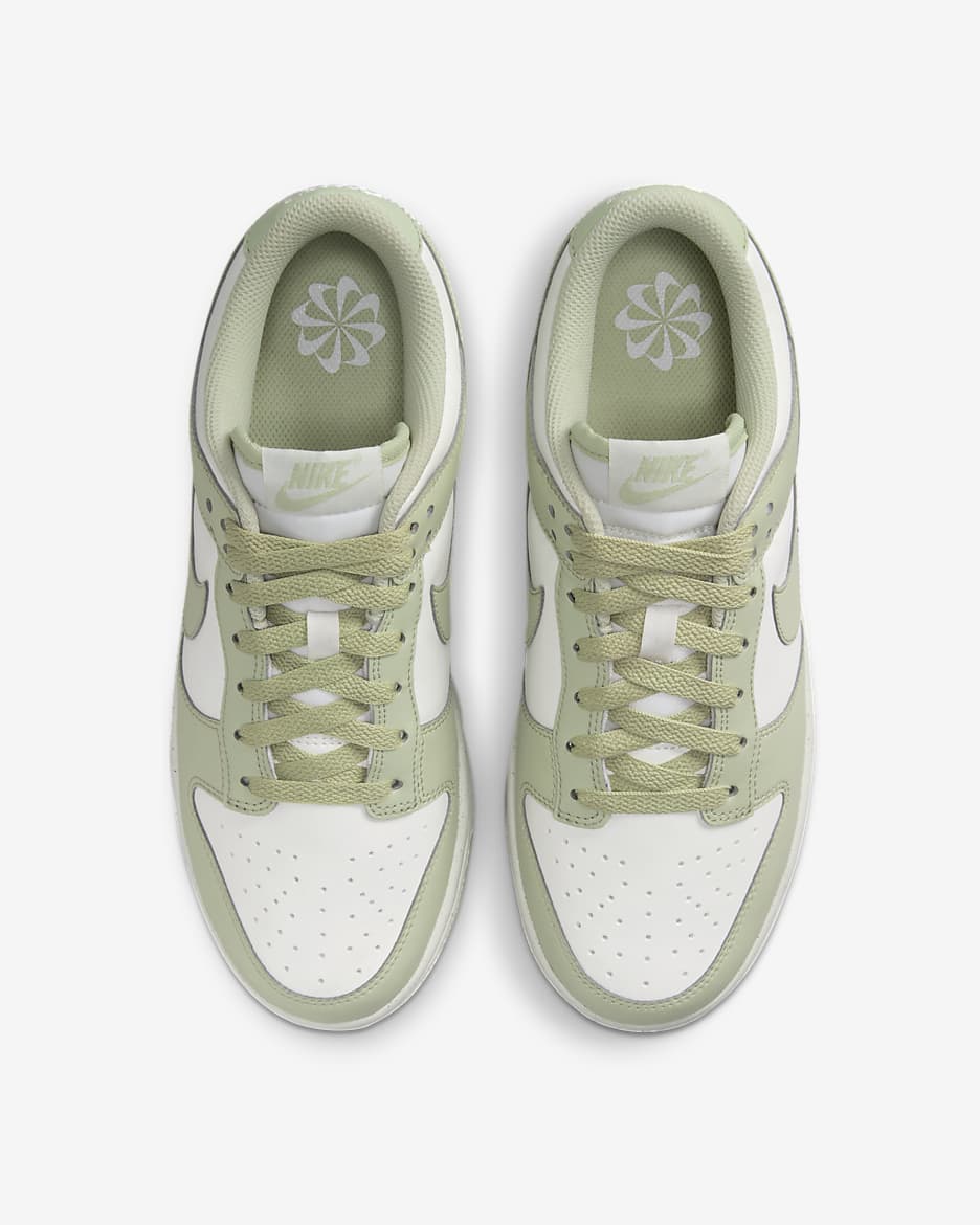 Nike Dunk Low Women's Shoes - Olive Aura/Coconut Milk/White/Sail