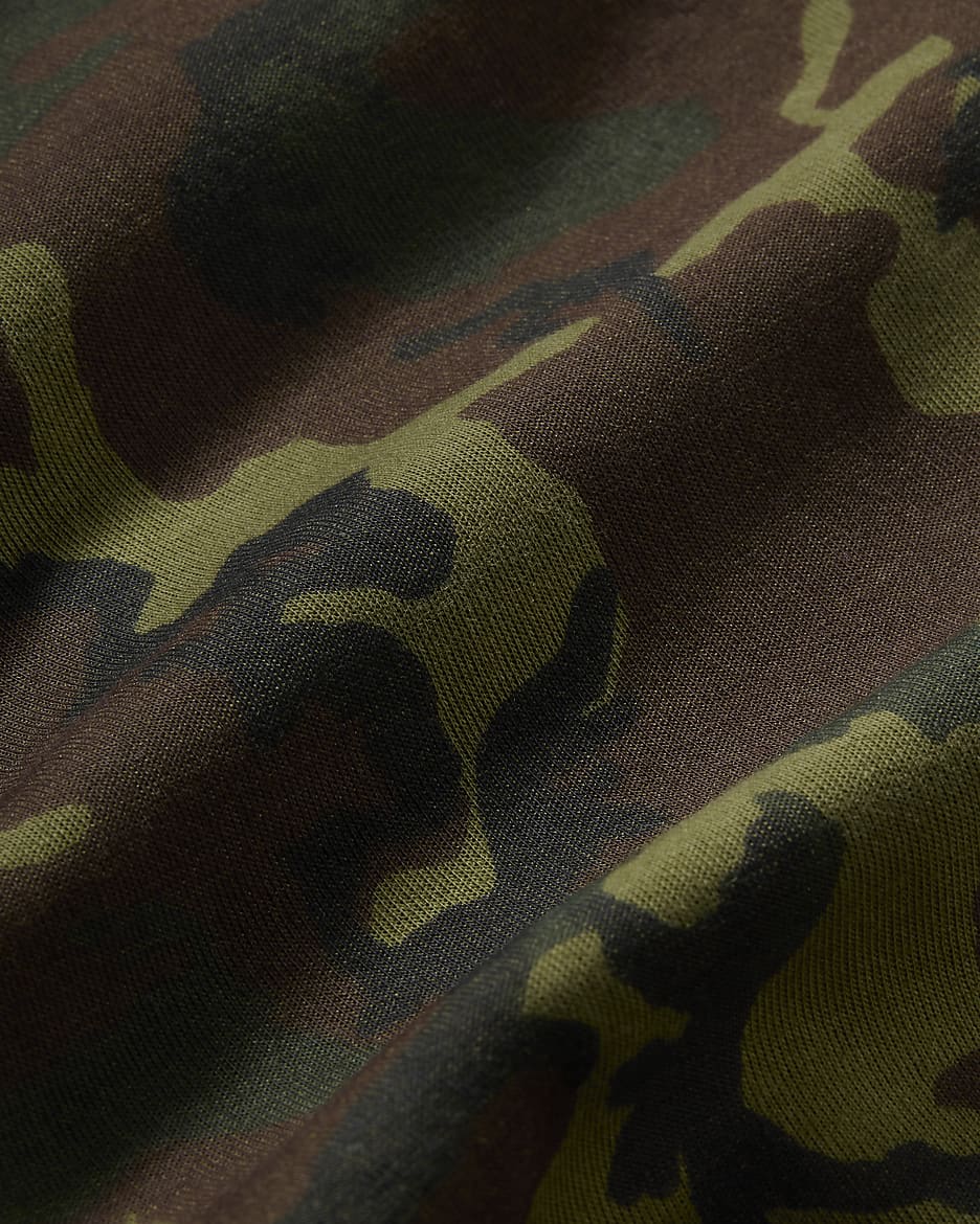 Nike Sportswear Tech Fleece-camo-joggers til større børn (drenge) - sort/Sequoia/sort