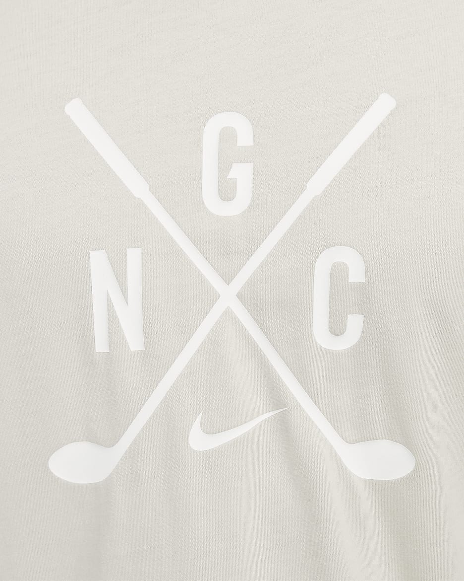 Nike Max90 Men's Golf T-Shirt - Light Bone