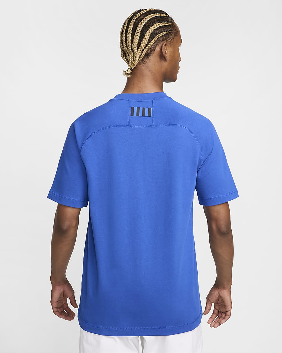 Travel Inter de Milán Camiseta de fútbol de manga corta Nike - Lyon Blue/Sanddrift