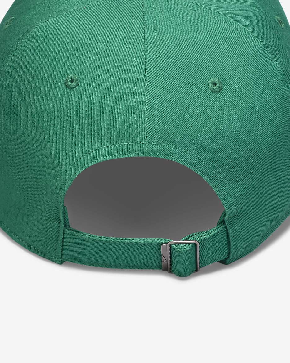 Casquette délavée souple Futura Nike Club pour enfant - Malachite/Blanc