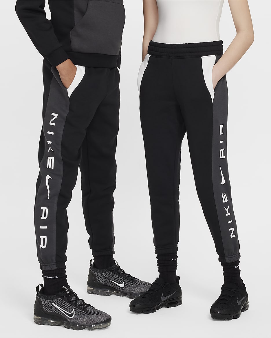 Pantalon Nike Air pour ado - Noir/Anthracite/Blanc/Blanc