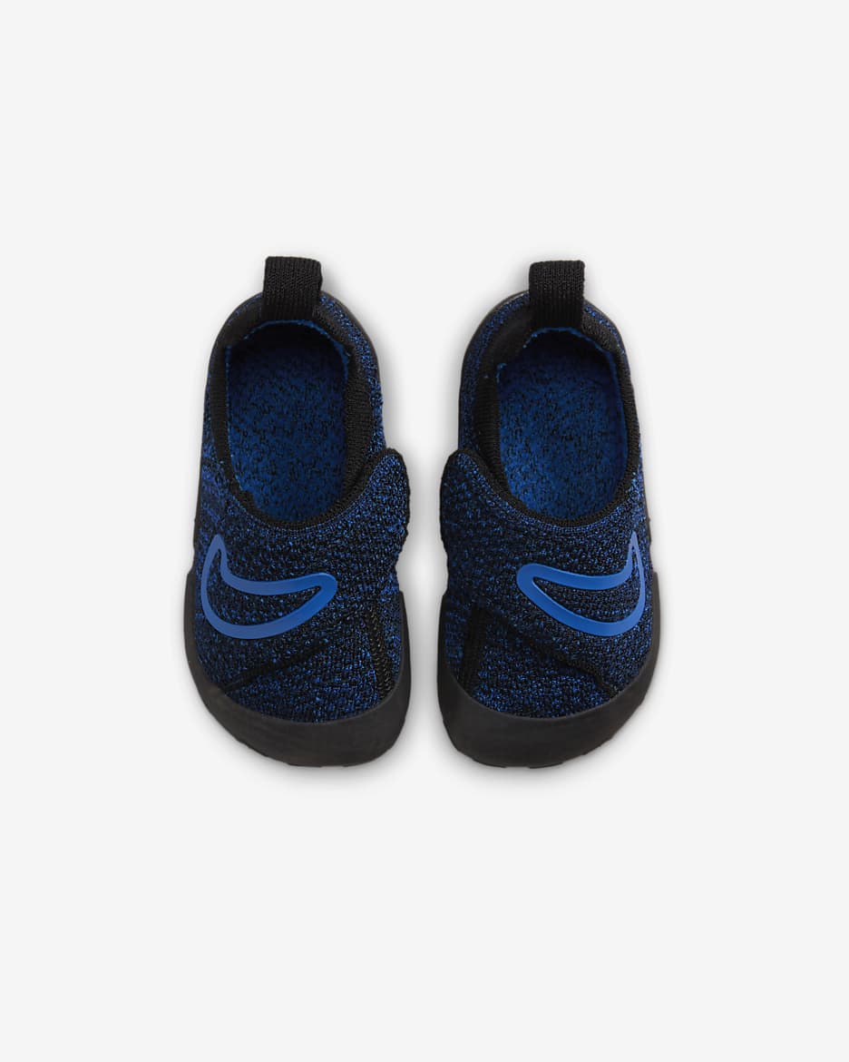 Nike Swoosh 1 Baby/Toddler Shoes - College Navy/Black/Game Royal