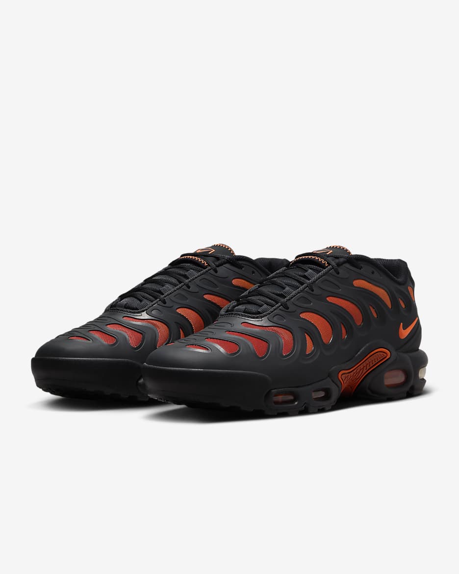 Chaussure Nike Air Max Plus Drift pour homme - Off Noir/Noir/Dragon Red/Hyper Crimson