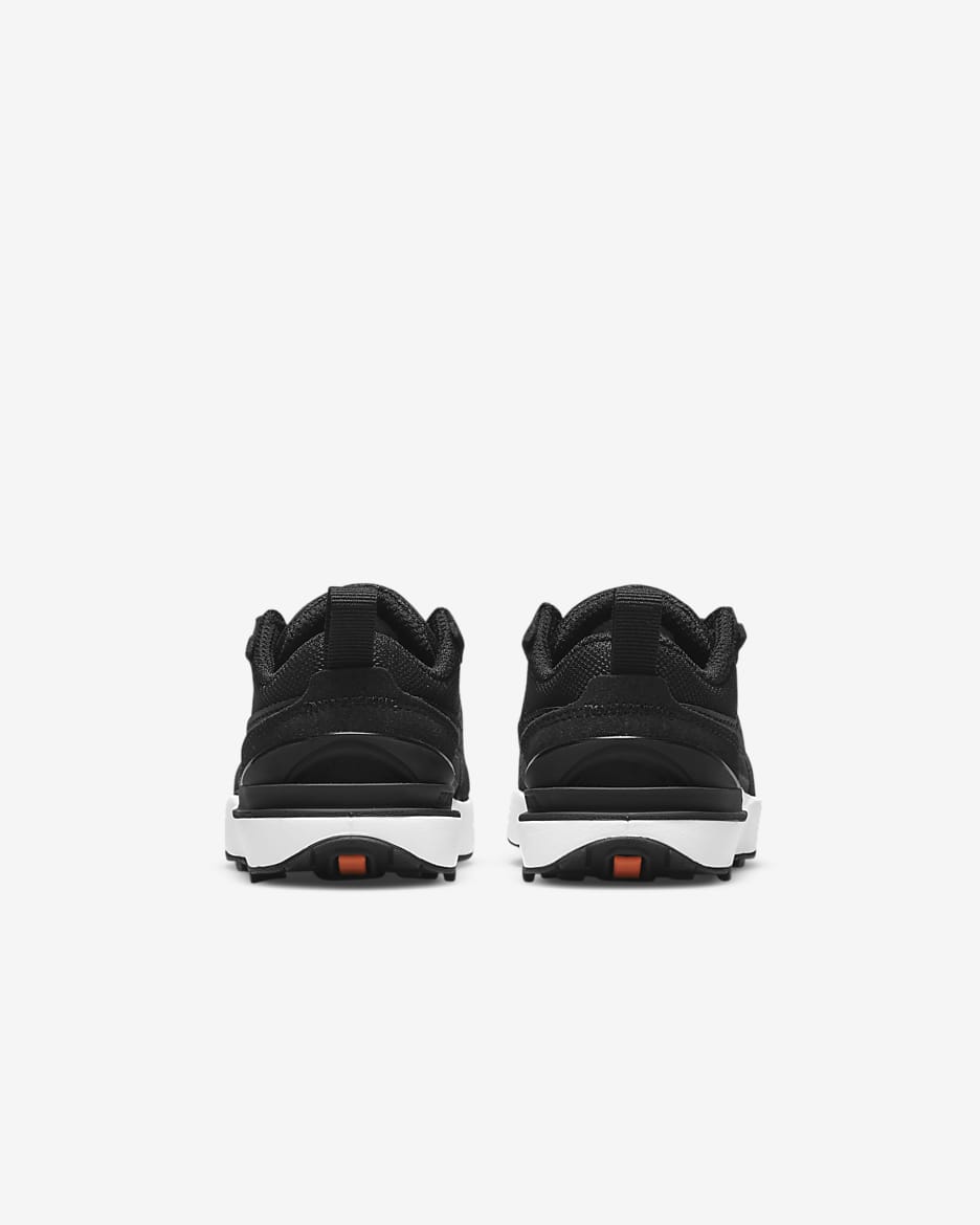 Nike Waffle One Baby/Toddler Shoes - Black/White/Orange/Black