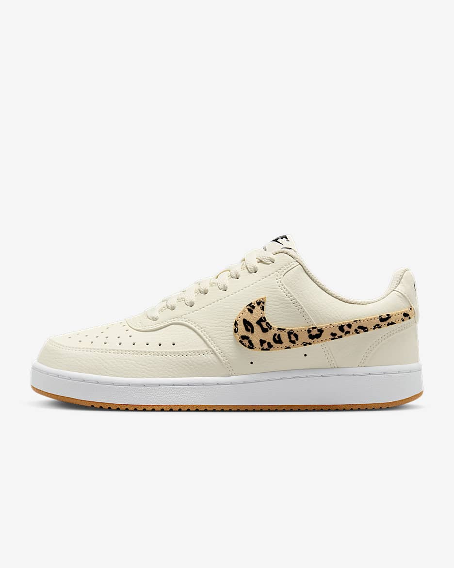 Nike Court Vision damesschoenen - Sail/Wit/Flax/Zwart