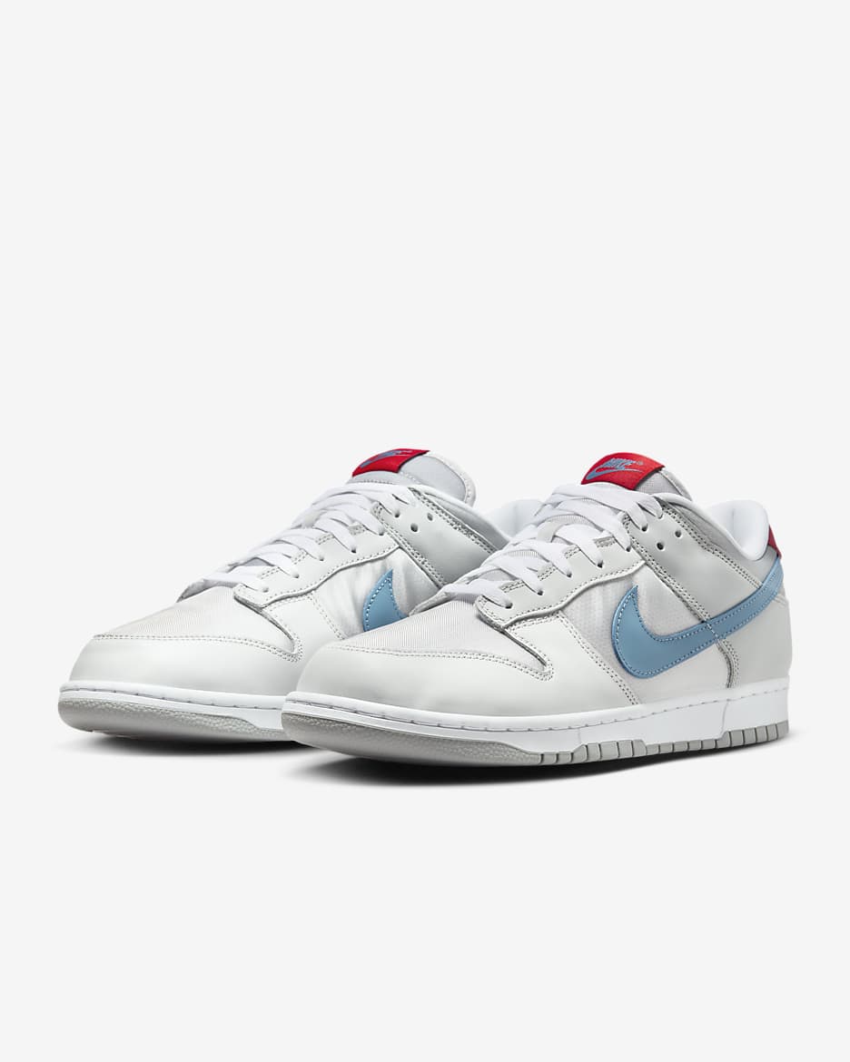 Tenis para hombre Nike Dunk Low - Plata metalizado/Gris neutro/Plata liso/Tormenta del Egeo