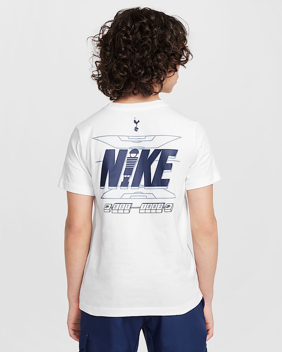 Tottenham Hotspur Older Kids' Nike Football T-Shirt - White