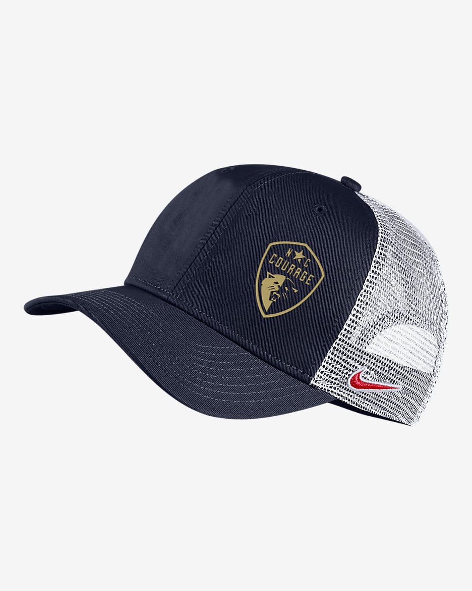 Gorra de rejilla Nike Fútbol de North Carolina Courage Classic99 - Azul marino universitario