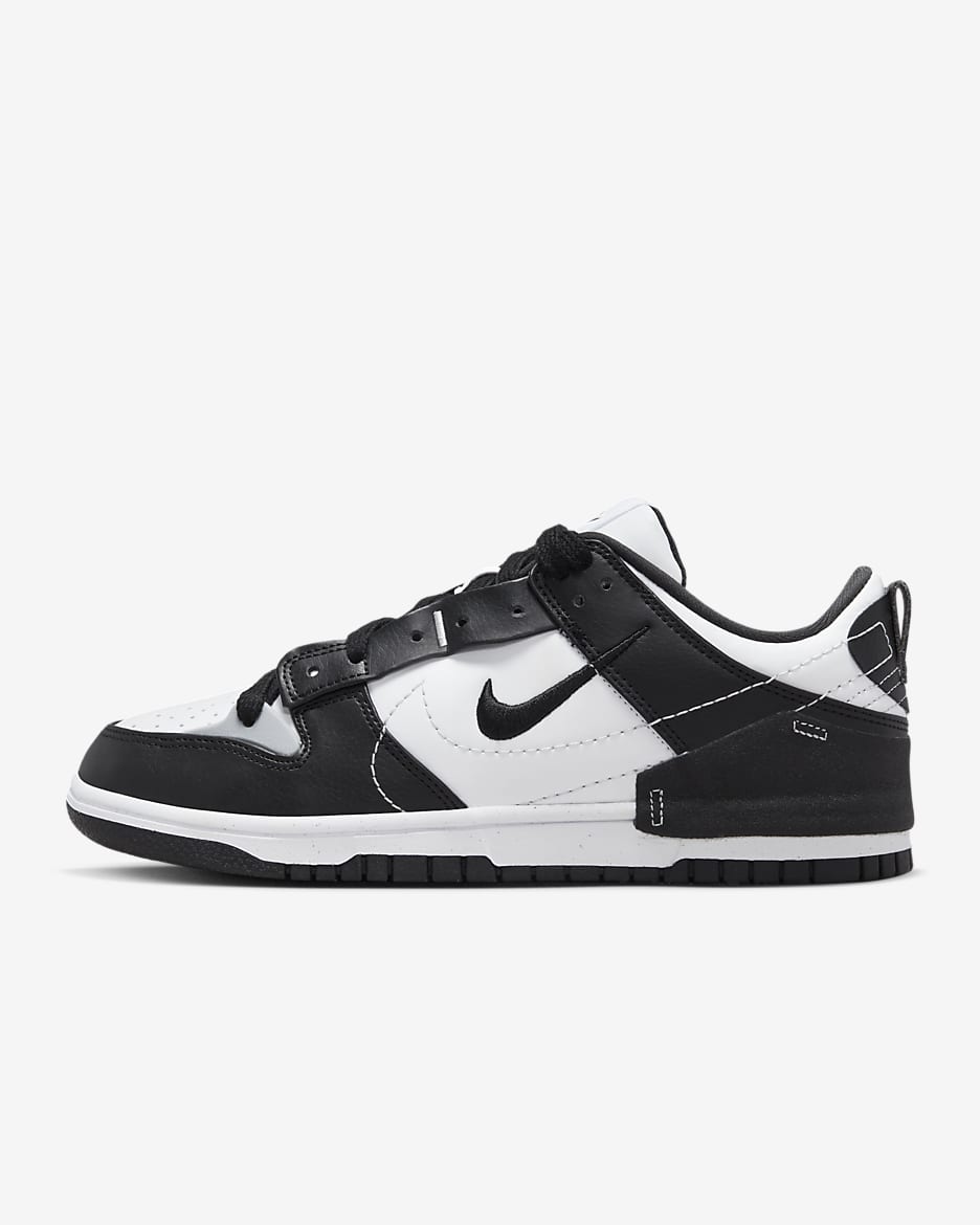 Nike Dunk Low Disrupt 2 Women's Shoes - Black/White/Pure Platinum