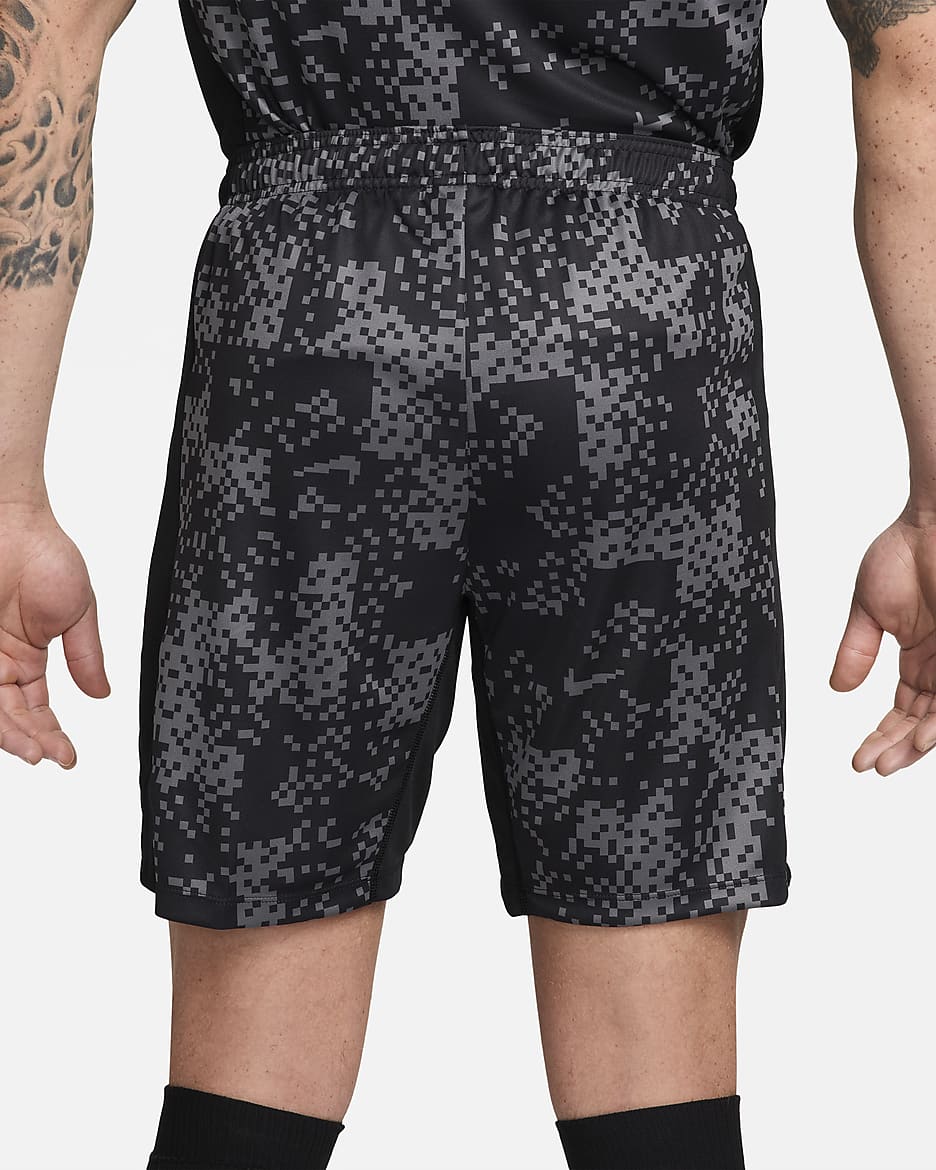 Shorts da calcio Dri-FIT Nike Academy Pro – Uomo - Iron Grey/Nero/Nero/Nero