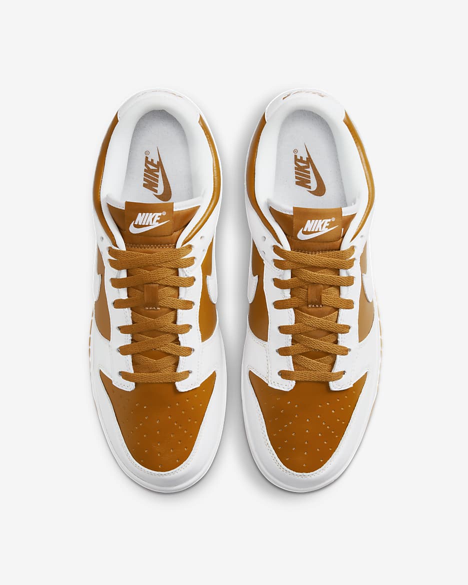 Nike Dunk Low Men's Shoes - Dark Curry/White