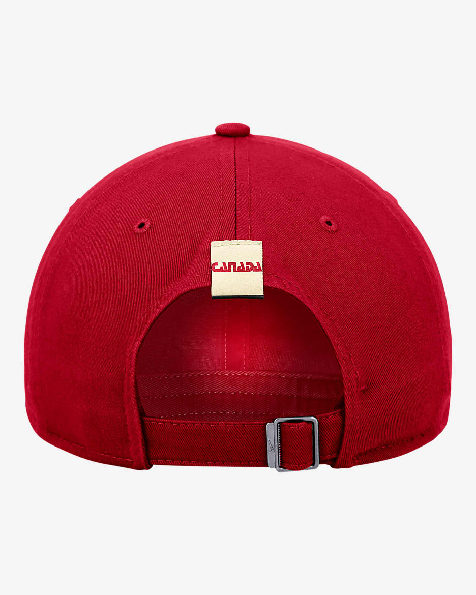 Gorra de fútbol Nike de Canadá Club - Rojo universitario