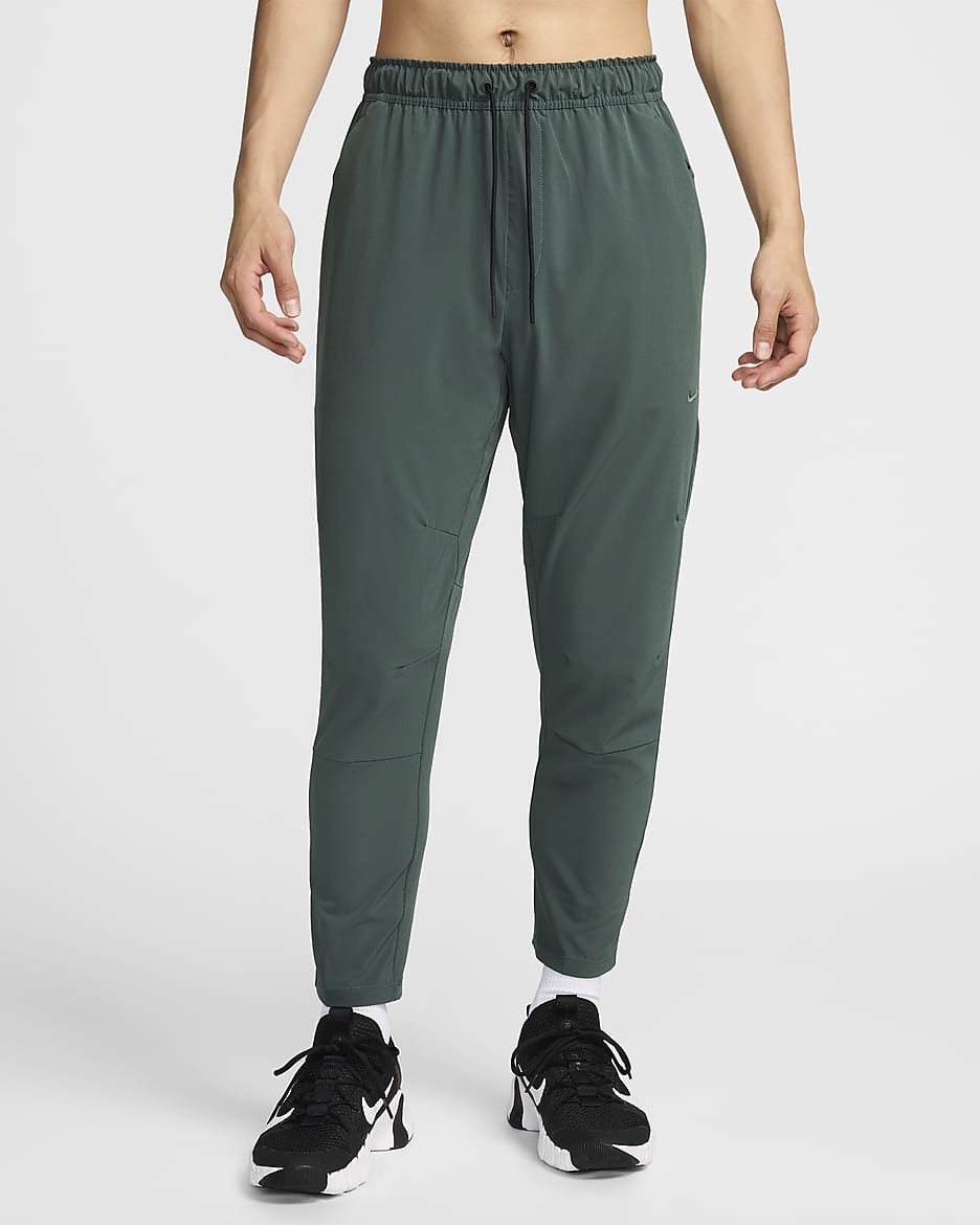 Nike Unlimited Men's Dri-FIT Straight Leg Versatile Pants - Vintage Green/Black/Vintage Green