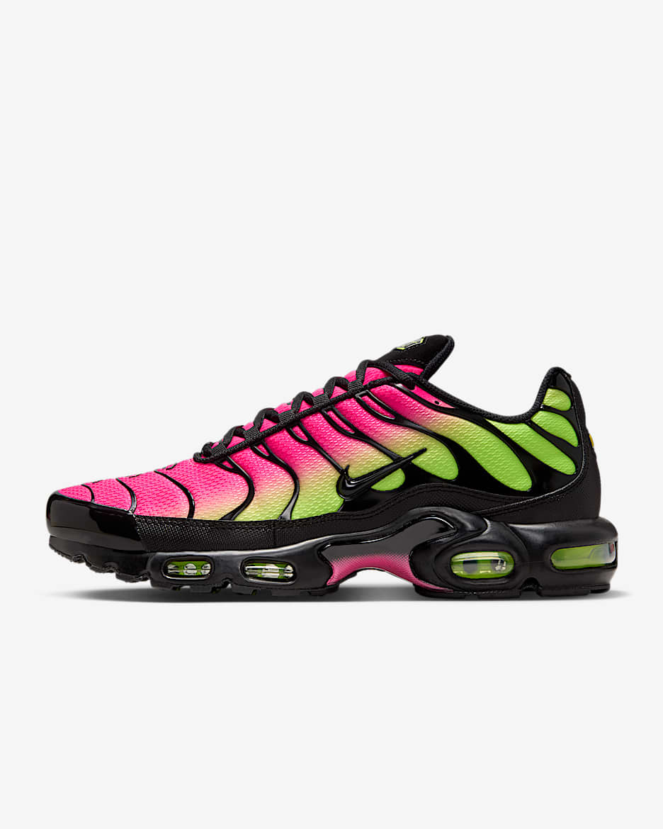 Sapatilhas Nike Air Max Plus para homem - Preto/Rosa Hyper/Volt/Preto
