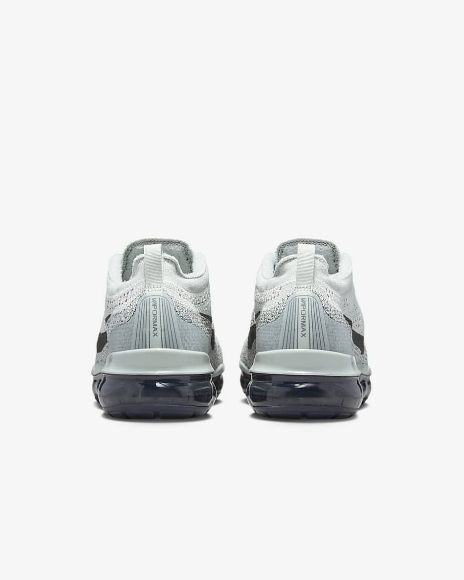 Nike Air VaporMax 2023 Flyknit Men's Shoes - Light Silver/Picante Red/Anthracite/Smoke Grey