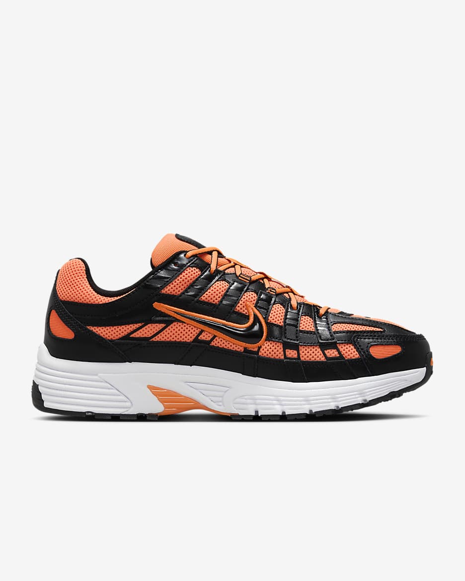 Nike P-6000 Shoes - Hyper Crimson/White/Metallic Silver/Black