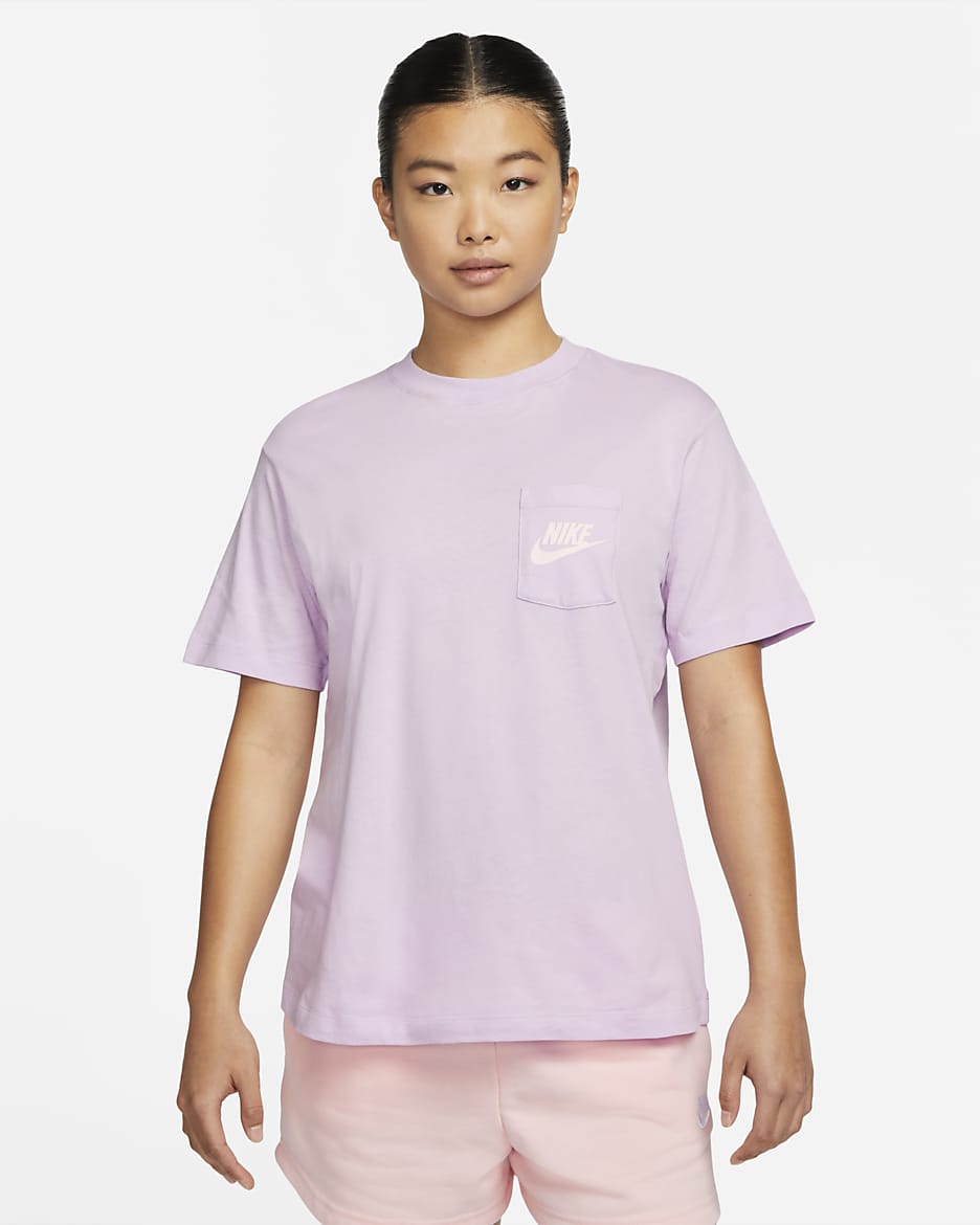 Nike Sportswear Women's Pocket T-Shirt - Doll