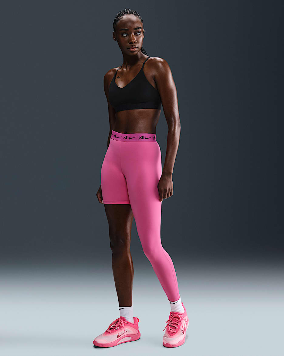 A'ja Wilson Women's A'symmetric Mid-Rise Single-Leg Basketball Leggings