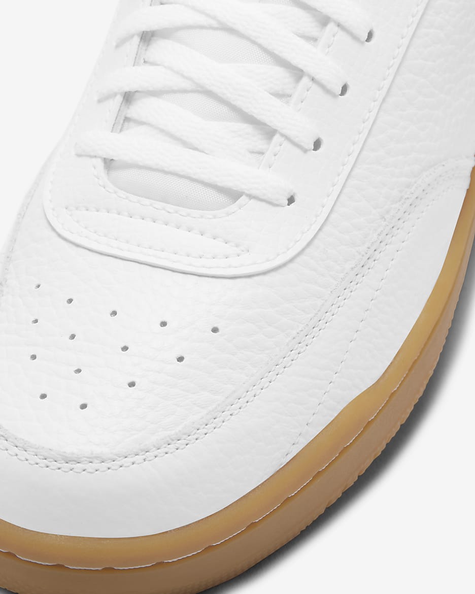 Sapatilhas Nike Court Vintage Premium para homem - Branco/Enigma Stone/Castanho Gum claro/Fossil